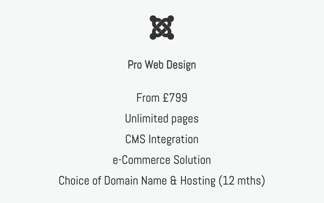Pro Web Design Package